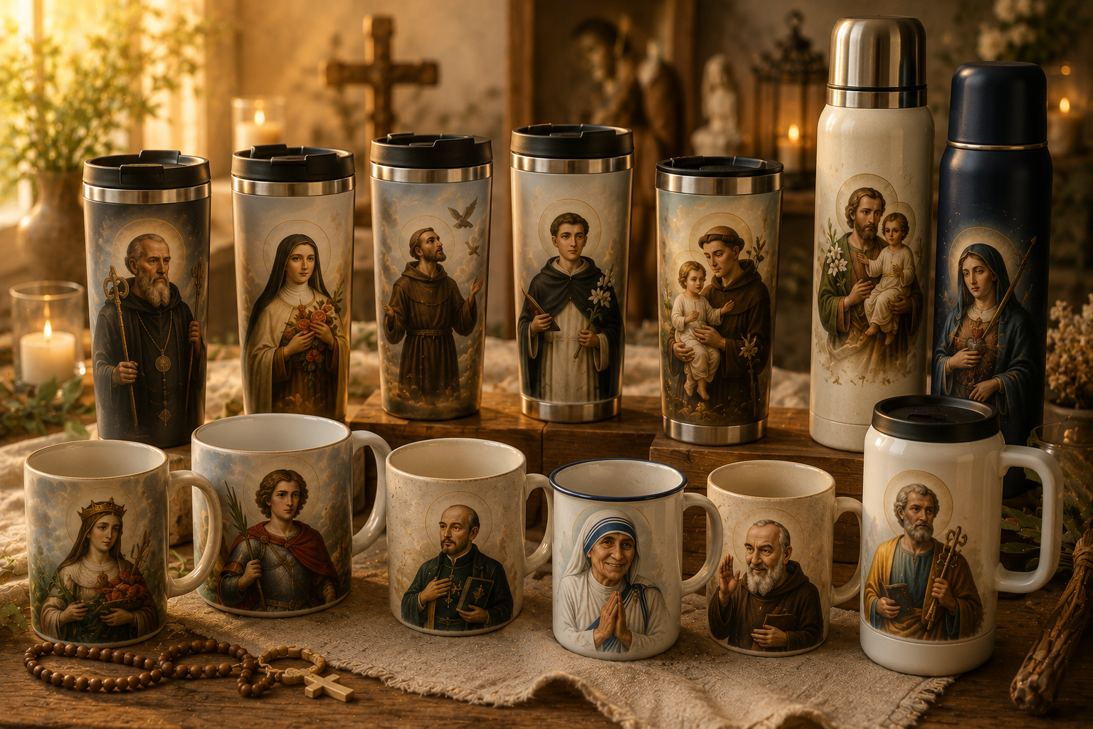 Tazas, termos y vasos personalizados